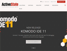 Tablet Screenshot of activestate.com