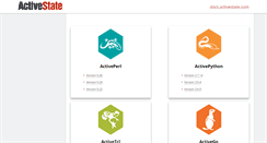Desktop Screenshot of docs.activestate.com